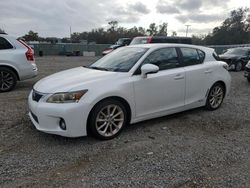 Lexus ct 200 salvage cars for sale: 2012 Lexus CT 200