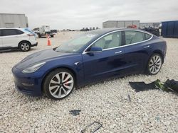 Tesla salvage cars for sale: 2018 Tesla Model 3