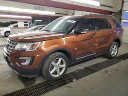 Ford salvage cars for sale: 2017 Ford Explorer XLT