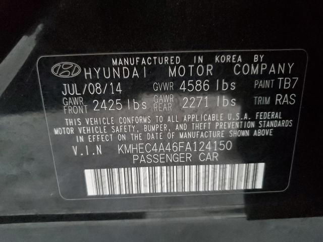 2015 Hyundai Sonata Hybrid