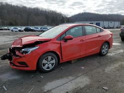 Chevrolet Cruze Vehiculos salvage en venta: 2017 Chevrolet Cruze LS