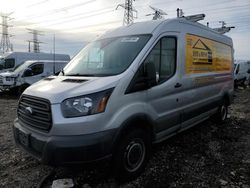 Ford Transit salvage cars for sale: 2017 Ford Transit T-250