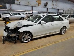 Mercedes-Benz salvage cars for sale: 2012 Mercedes-Benz C 300 4matic