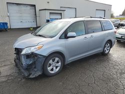 Toyota Sienna le salvage cars for sale: 2017 Toyota Sienna LE