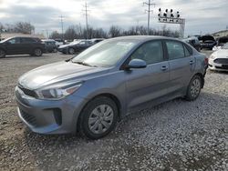 KIA rio salvage cars for sale: 2020 KIA Rio LX