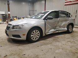 Chevrolet Cruze salvage cars for sale: 2011 Chevrolet Cruze LS