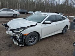 Honda salvage cars for sale: 2021 Honda Civic EX