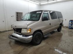 Ford Econoline e150 Wagon salvage cars for sale: 2002 Ford Econoline E150 Wagon