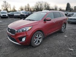 KIA Sorento salvage cars for sale: 2016 KIA Sorento SX