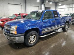 Chevrolet Silverado k1500 salvage cars for sale: 2003 Chevrolet Silverado K1500