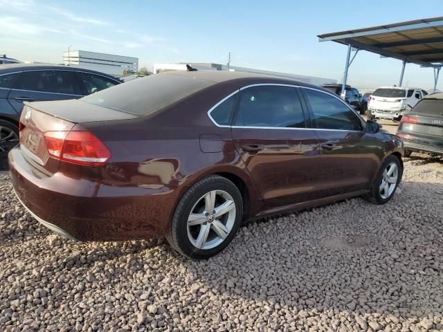 2012 Volkswagen Passat SE