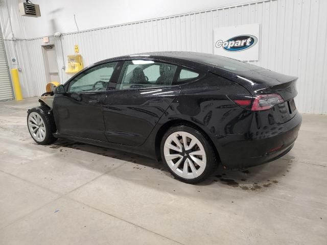 2022 Tesla Model 3