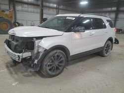 Ford Explorer salvage cars for sale: 2018 Ford Explorer XLT