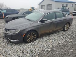 Chrysler salvage cars for sale: 2015 Chrysler 200 Limited