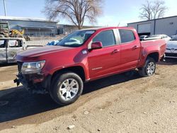 Salvage cars for sale from Copart Albuquerque, NM: 2021 Chevrolet Colorado LT