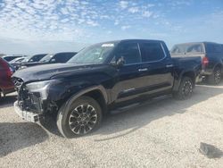 Toyota Tundra Crewmax Limited salvage cars for sale: 2024 Toyota Tundra Crewmax Limited