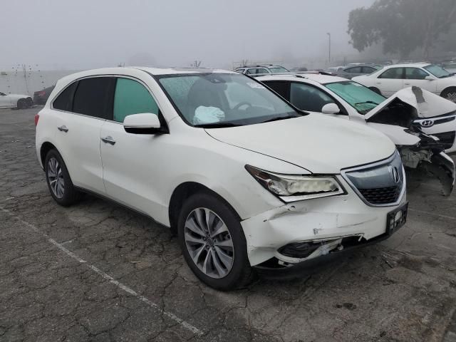 2016 Acura MDX Technology