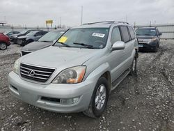 Lexus gx salvage cars for sale: 2004 Lexus GX 470