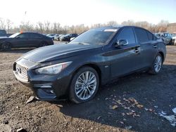 Infiniti Vehiculos salvage en venta: 2019 Infiniti Q50 Luxe