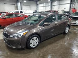 KIA Forte salvage cars for sale: 2018 KIA Forte LX