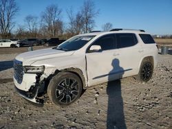 Salvage cars for sale from Copart Cicero, IN: 2022 GMC Acadia Denali