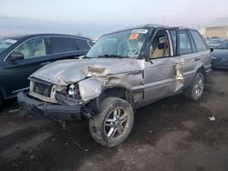 Land Rover salvage cars for sale: 2001 Land Rover Range Rover 4.6 HSE Long Wheelbase