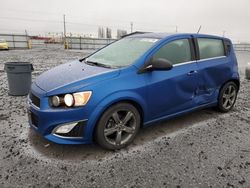 Chevrolet Sonic salvage cars for sale: 2016 Chevrolet Sonic RS