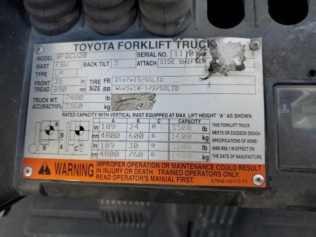 2008 Toyota Fork Lift