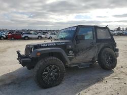 Jeep Wrangler Sport salvage cars for sale: 2016 Jeep Wrangler Sport