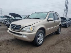 Mercedes-Benz salvage cars for sale: 2002 Mercedes-Benz ML 320