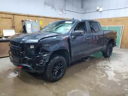 Salvage cars for sale from Copart Kincheloe, MI: 2022 Chevrolet Silverado LTD K1500 Trail Boss Custom