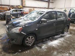 Salvage cars for sale from Copart Nisku, AB: 2014 Mitsubishi Mirage ES