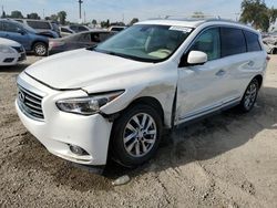 Salvage cars for sale from Copart Los Angeles, CA: 2014 Infiniti QX60