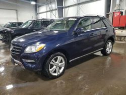 Mercedes-Benz m-Class salvage cars for sale: 2015 Mercedes-Benz ML 350 4matic