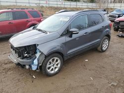 Ford Ecosport salvage cars for sale: 2021 Ford Ecosport SE