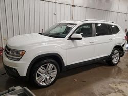 Volkswagen salvage cars for sale: 2019 Volkswagen Atlas SE