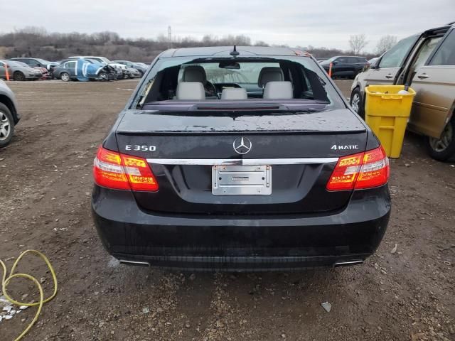 2011 Mercedes-Benz E 350 4matic