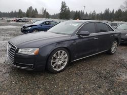 Audi salvage cars for sale: 2015 Audi A8 L Quattro