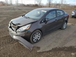 KIA rio salvage cars for sale: 2013 KIA Rio LX