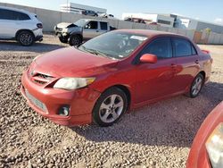 Toyota salvage cars for sale: 2011 Toyota Corolla Base