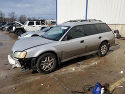 Subaru Legacy salvage cars for sale: 2003 Subaru Legacy Outback AWP