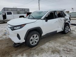 Salvage cars for sale from Copart Bismarck, ND: 2022 Toyota Rav4 LE