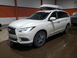 Infiniti salvage cars for sale: 2017 Infiniti QX60