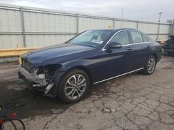 Mercedes-Benz salvage cars for sale: 2018 Mercedes-Benz C 300 4matic