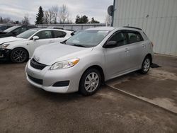 Toyota Corolla salvage cars for sale: 2013 Toyota Corolla Matrix