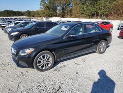 Mercedes-Benz c-Class salvage cars for sale: 2016 Mercedes-Benz C 300 4matic