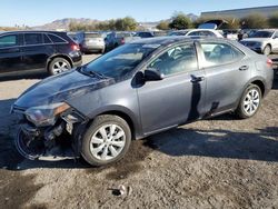 Toyota Corolla salvage cars for sale: 2015 Toyota Corolla L