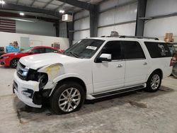 Ford Expedition salvage cars for sale: 2017 Ford Expedition EL Limited