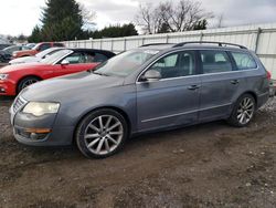 Volkswagen Passat salvage cars for sale: 2008 Volkswagen Passat Wagon VR6 4MOTION