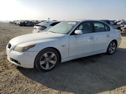 BMW 5 Series salvage cars for sale: 2007 BMW 525 I